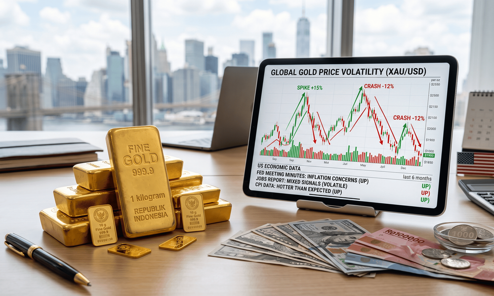 Volatilitas Harga Emas