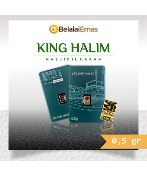 King Halim 0,5 Gram Masjidil Haram