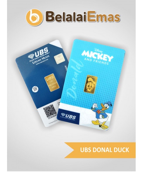 UBS 2 Gram Seri Disney Donald